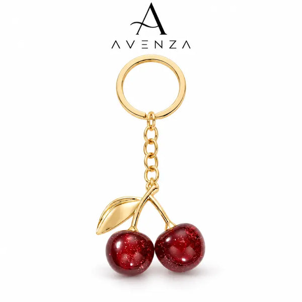 Cherry Bag Charm Keychain for women in Pakistan