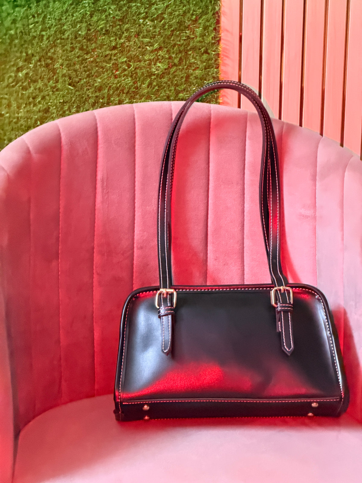 Avenza Official RETRO PU Leather Shoulder Bag for Women