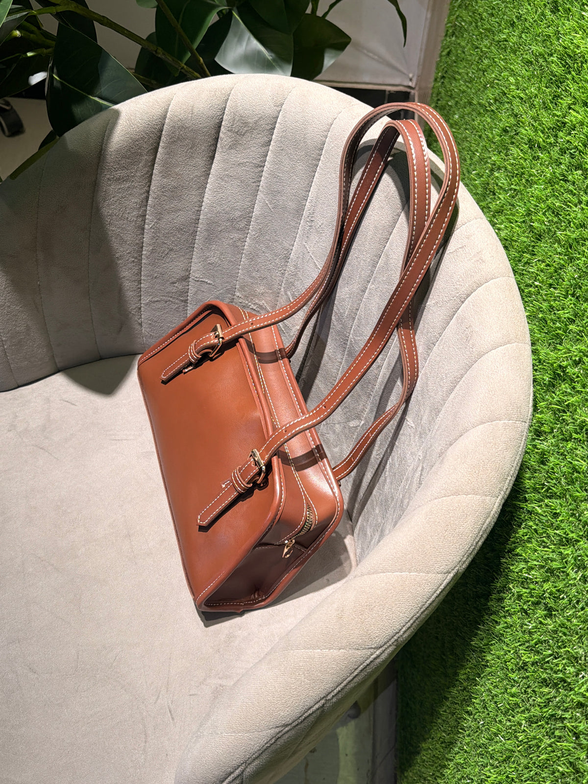 Avenza Official RETRO PU Leather Shoulder Bag for Women