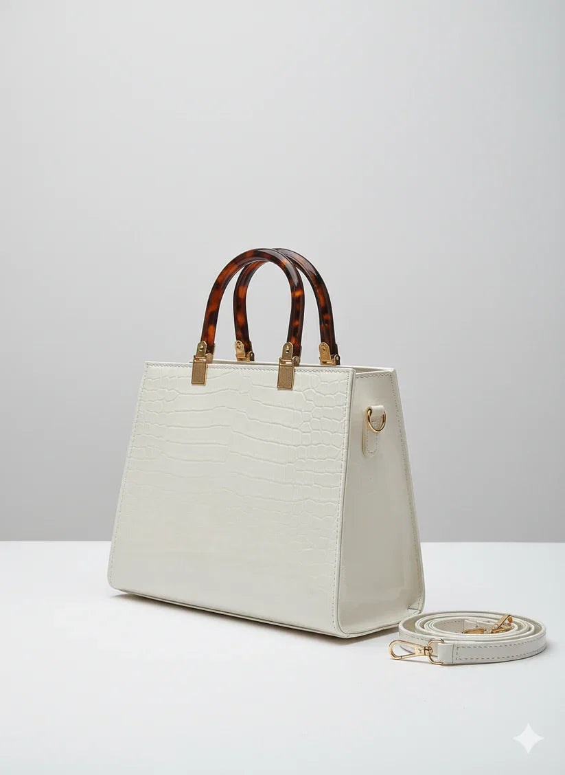 avenza-official-acrylic-handle-croc-crossbody-bag-white-color