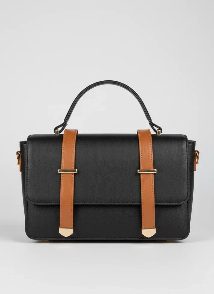 avenza-official-elina-pu-leather-crossbody-bag-black-color