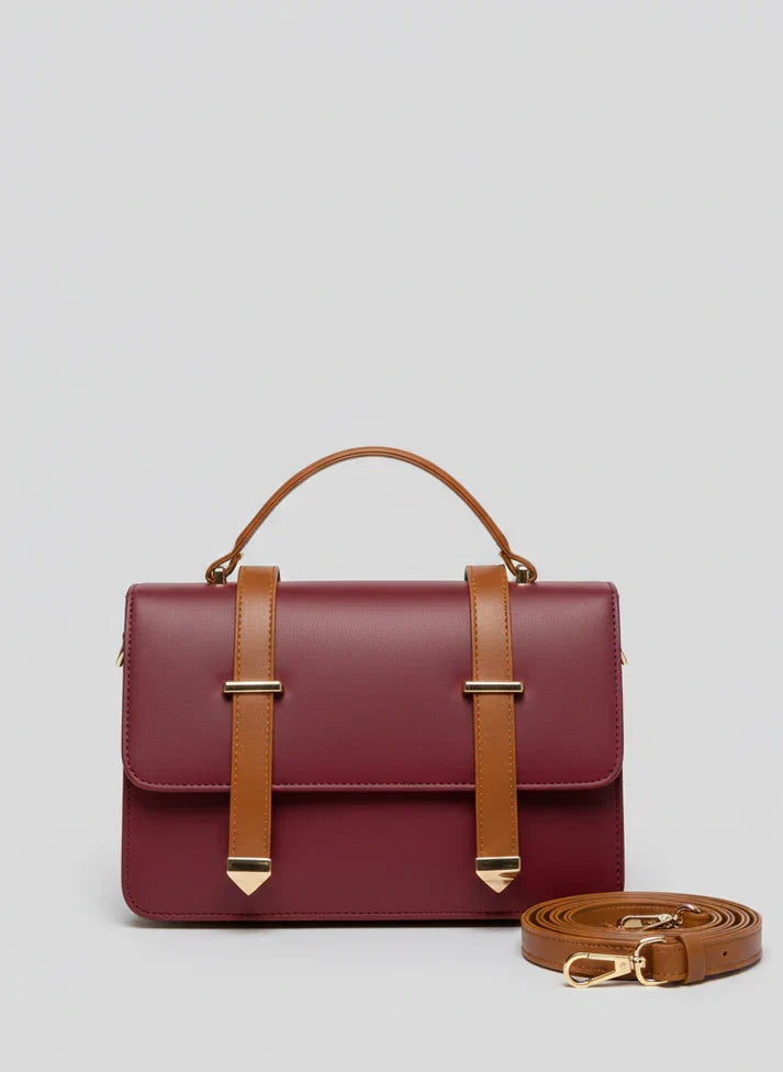 avenza-official-elina-pu-leather-crossbody-bag-maroon-color