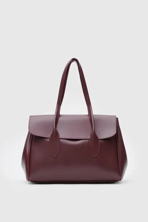 avenza-official-loon-pu-leather-tote-bag-maroon-color