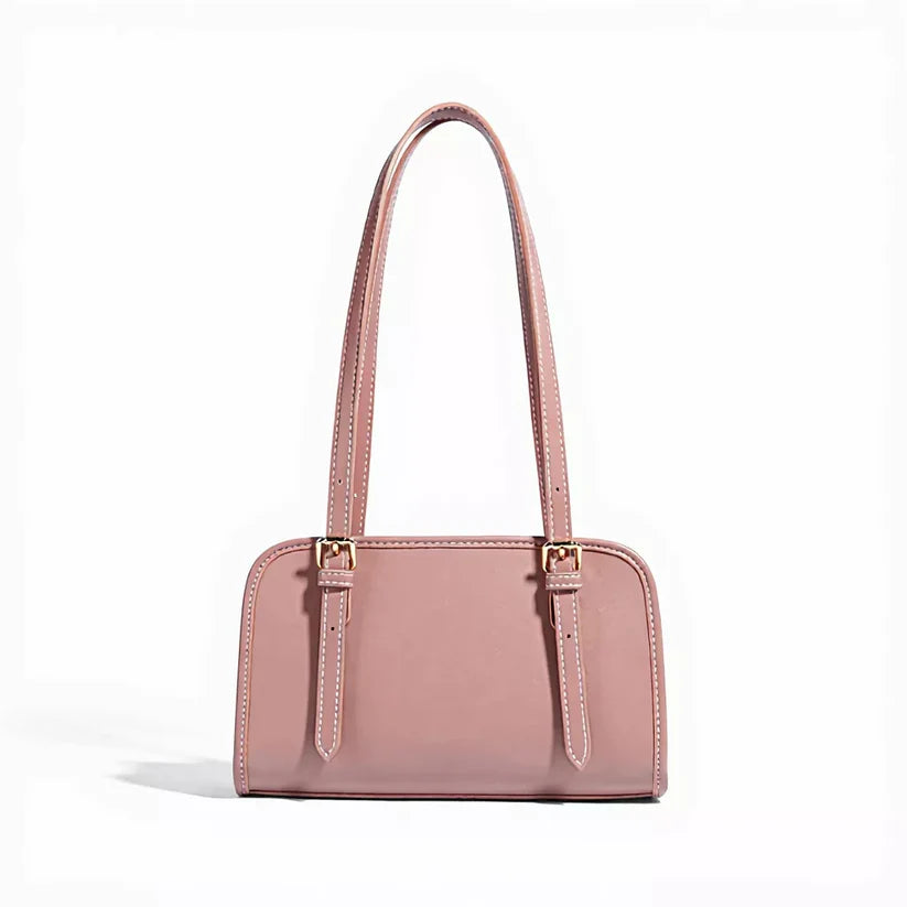 avenza-official-retro-leather-shoulder-bag-pink-color