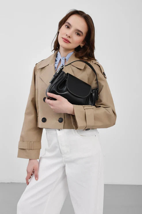 Avenza Official LOTUS PU Leather Crossbody Bag for Women
