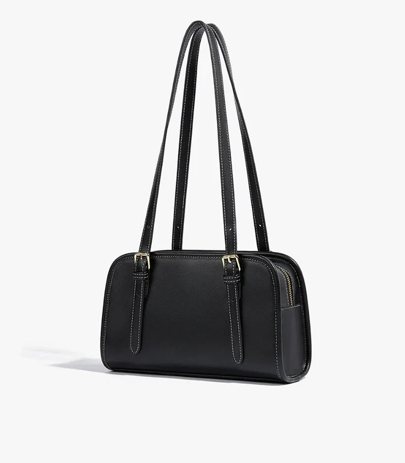 classic-womens-retro-pu-leather-shoulder-bag-black